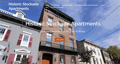 Desktop Screenshot of historicstockadeapartments.com